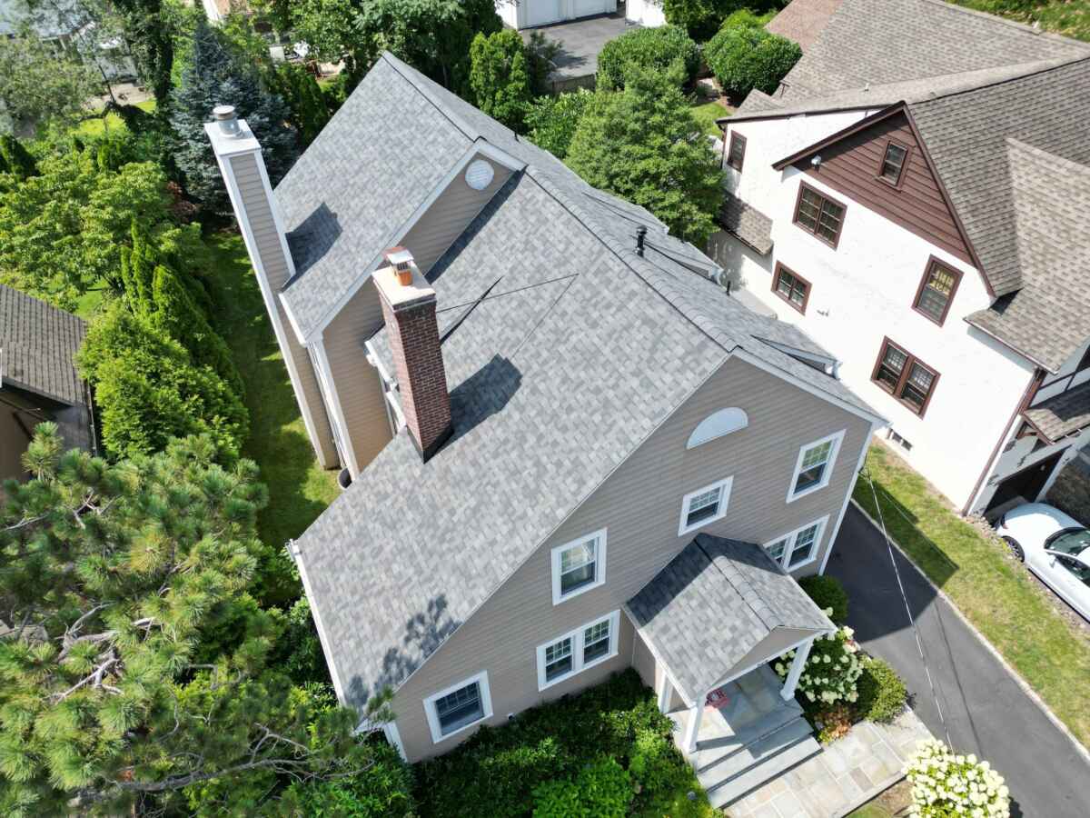 estate gray roof Novalis roofing and siding