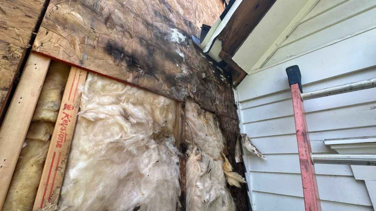 siding damage