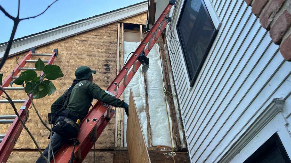 siding damage