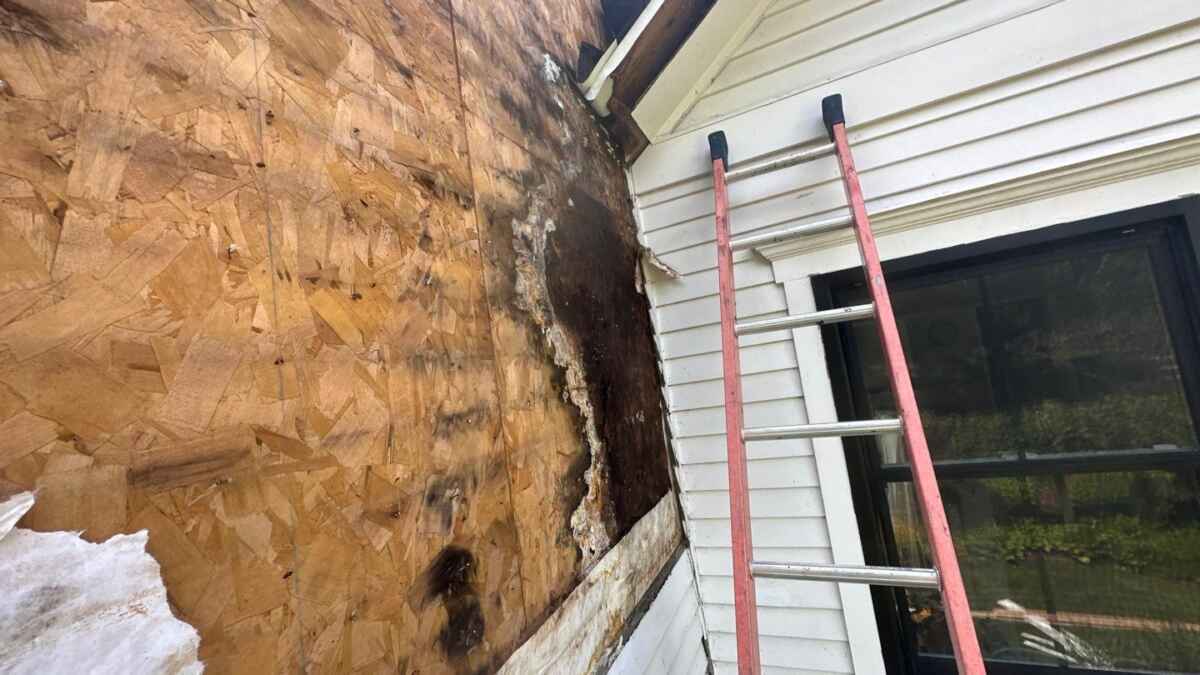 siding damage