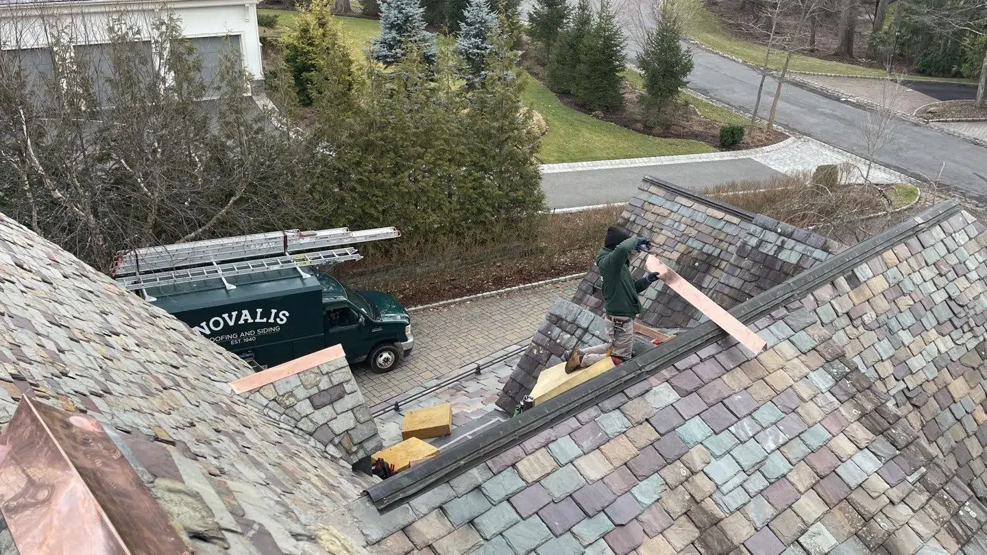 slate roof