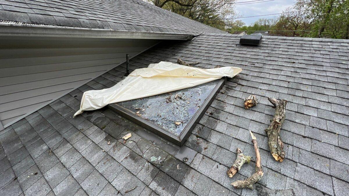 roof storm damage