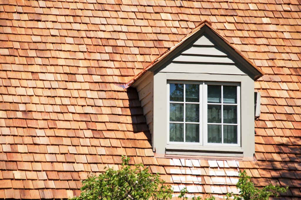 Cedar roof